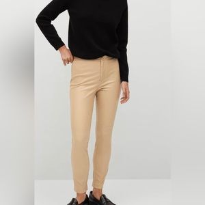 MANGO Faux Leather Leggings
